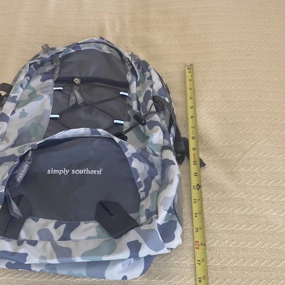 NWT Simply Southern Camo backpack
